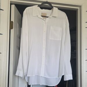 Classic White Womens Shirt Xl EUC
